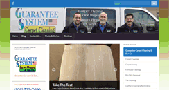 Desktop Screenshot of guaranteecarpetcleaningtricities.com