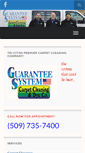 Mobile Screenshot of guaranteecarpetcleaningtricities.com